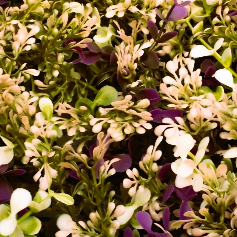 Salvia Lila – Panel de Follaje Artificial 1x1 m